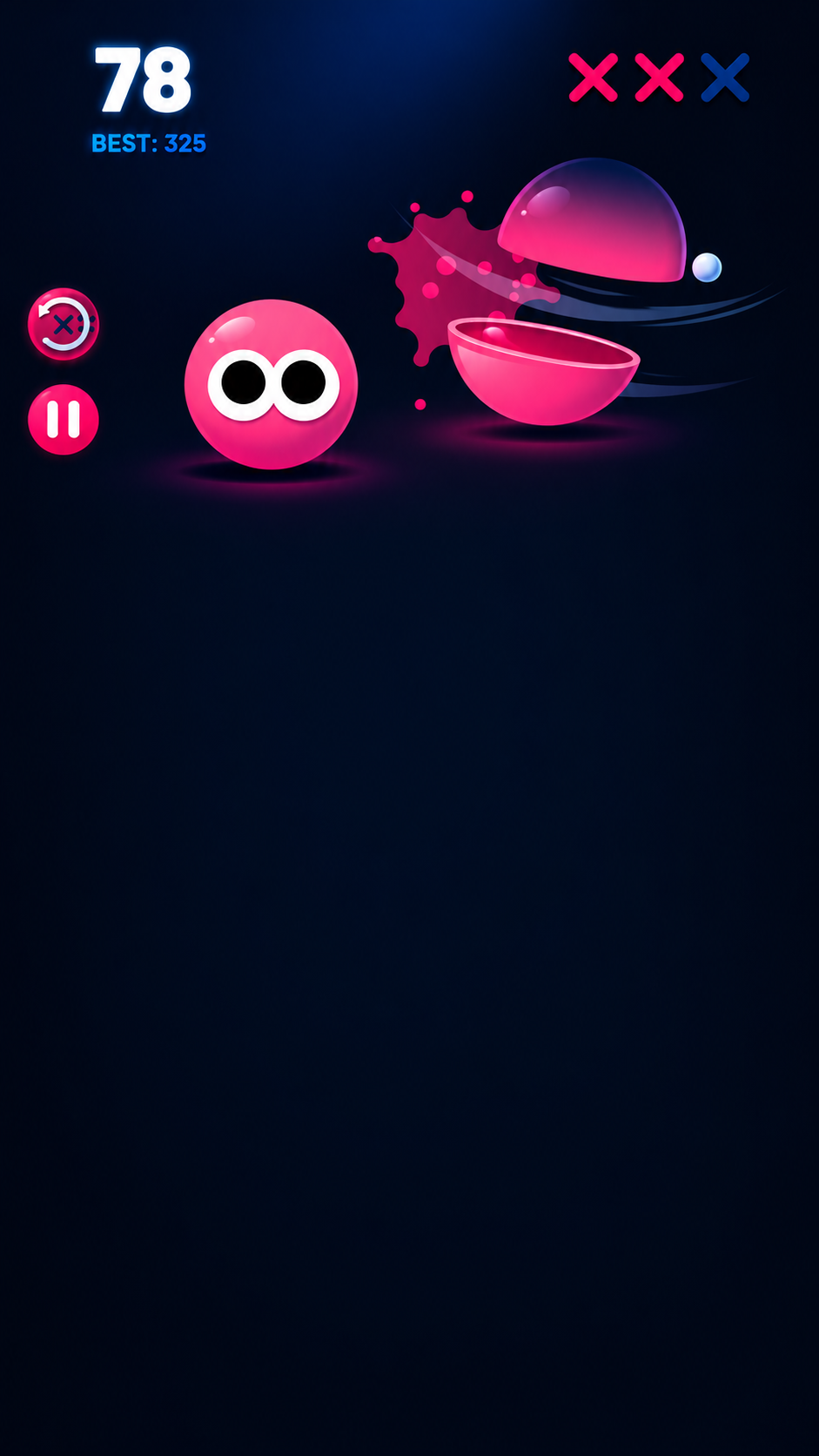 Captura de tela do app Slice Heads